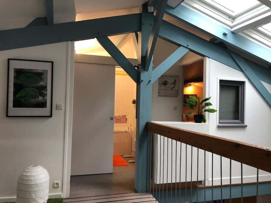 Maison Type Loft - Avec Parking En Plein Centre La Rochelle  Bagian luar foto