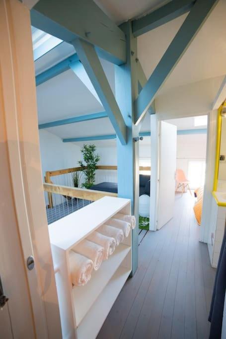 Maison Type Loft - Avec Parking En Plein Centre La Rochelle  Bagian luar foto